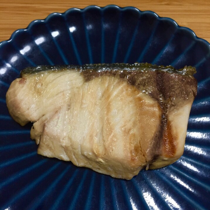 ぶりの塩焼き